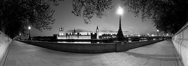 UK, London, Houses of Parliament, Big Ben, River Thames, Westminster Bridge