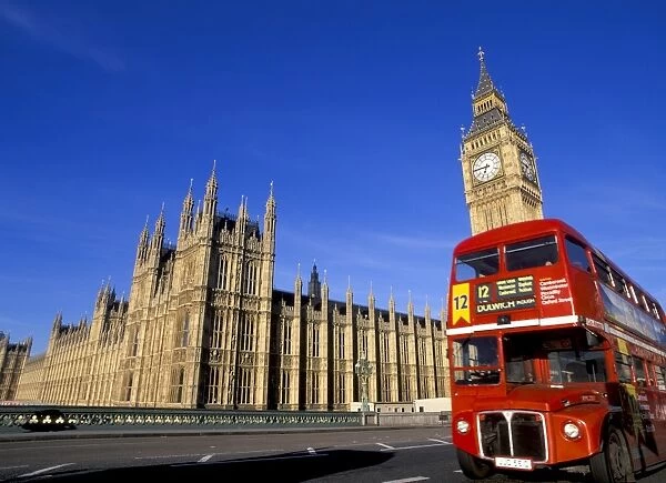 UK, London, Houses of Parliament, Big Ben