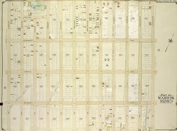 Brooklyn, Vol. 4, Double Page Plate No. 22; Part of Ward 26; Sections 14; Map bounded