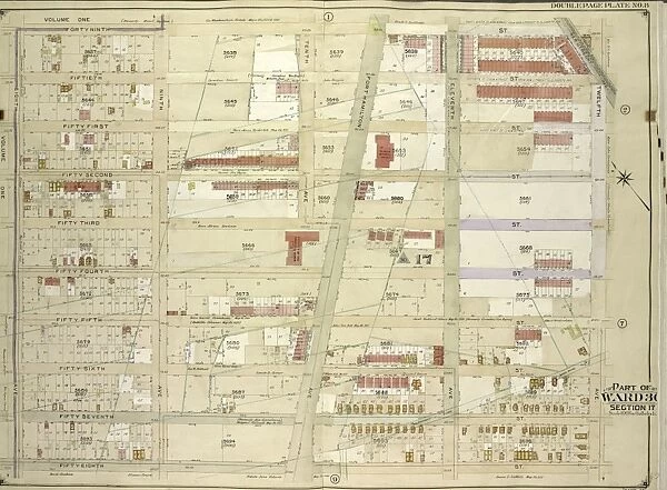 Brooklyn, Vol. 6, Double Page Plate No. 8; Part of Ward 30, Section 17; Map bounded