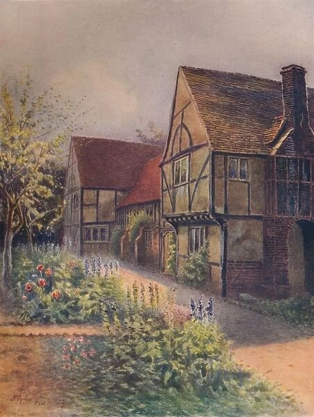 Manor House, Walton-On-Thames, 1911, (1914). Artist: Jamess Ogilvy