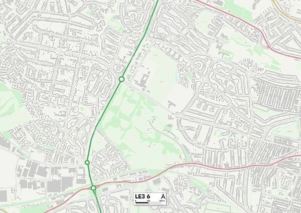 Leicester LE3 6 Map