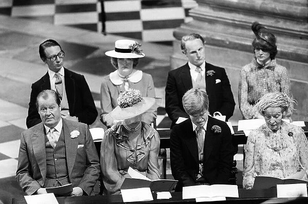 Prince Charles Lady Diana Spencer Royal Wedding July 1981 Earl Spencer