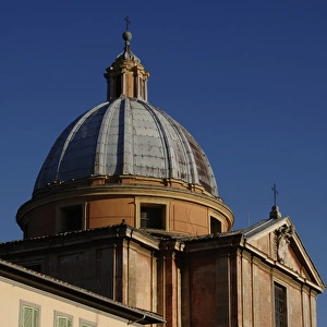 Italy. Castel Gandolfo. Church of San Tommaso da Villanova b