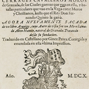 PEREZ DE HITA, Gin鳠(1544-1619). Spanish Golden