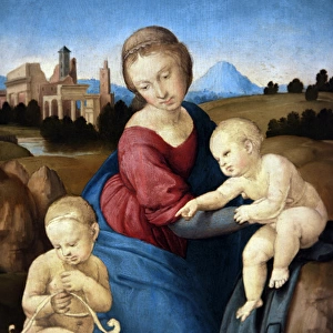 Raphael (1483-1520). The Esterhazy Madonna, 1508