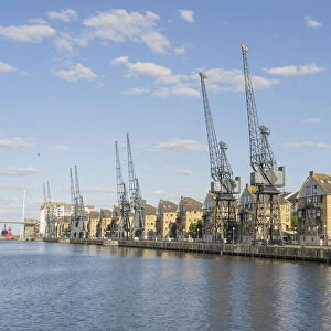 The Royal Docks, London, England, UK