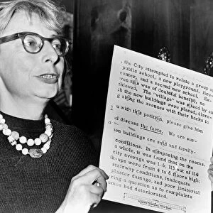 JANE JACOBS (1916-2006). American-Canadian writer and activist