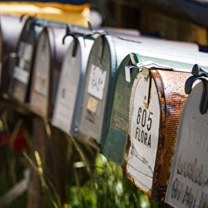 Mailboxes in Rural Setting