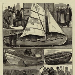 The International Fisheries Exhibition at South Kensington (engraving)