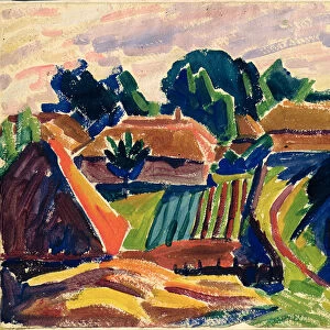Landscape, 1908-12 (w / c on paper)