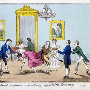 Natural Accidents in practising Quadrille Dancing, pub. Cleary
