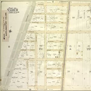 Brooklyn, Vol. 7, Double Page Plate No. 37;Part of Ward 31, Sections 21 & 22;Map