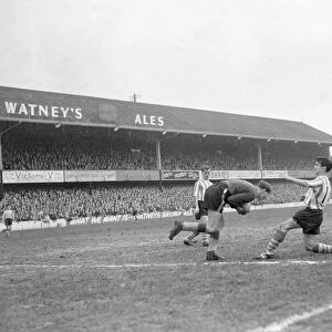 FA Cup fourth round. Southampton 2 v. Watford 2 at The Dell