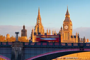 UK, England, London, Houses of Parliament, Big Ben and Lambeth Bridge UK, England, London, Houses of Parliament, Big Ben and Lambeth Bridge