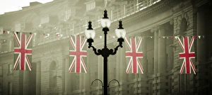 UK, England, London, Regent Street, Union Jack Flags marking the Royal Wedding of Prince William UK, England, London, Regent Street, Union Jack Flags marking the Royal Wedding of Prince William