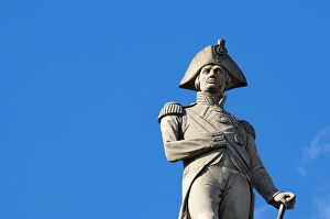 UK, London, Trafalgar Square, Nelsons Column