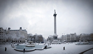 UK, London, Trafalgar Square, Nelsons Column